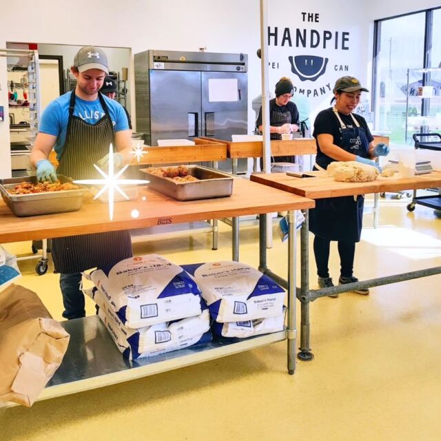 📣We've got the whole pastry crew over in Albany today making the largest batch of collaboration handpies we've ever whipped up! 

🏆Can you guess what returning all-star this is?? 

🛒They'll be frozen, packaged, labeled, and in the retail freezer for you by Saturday (aiming to have some for Friday keeners though). Albany exclusive, like all collaboration, sweet, mini, and small-batch handpies!