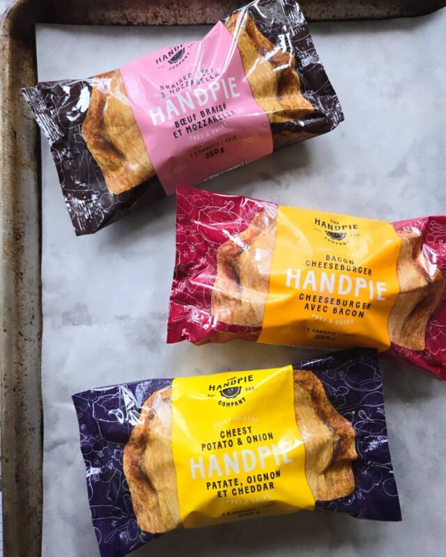 Colour coded, for easy identification of your favourites so that you can find them in your freezer even when they're near the bottom! 

Good thing they don't usually hang around long enough for that to happen. 

#HandpieHighFives